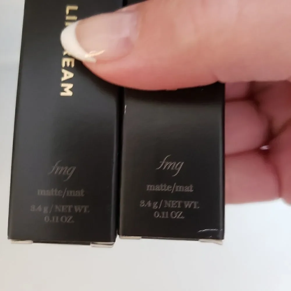 Bundle of 2 FMG Cashmere LipCream Matte Avon